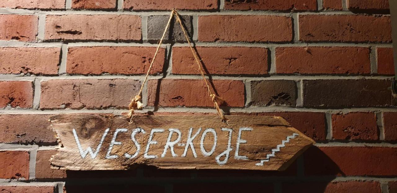 Weser-Koje Apartman Elsfleth Kültér fotó